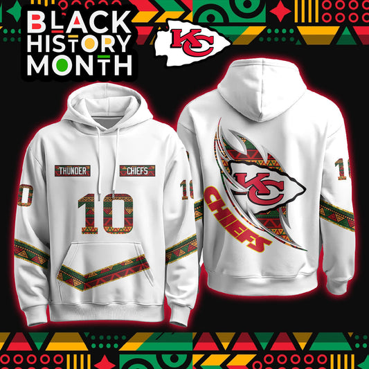 Custom KC Black History Month Limited Hoodie - Printed