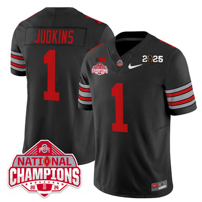 OSU 'Heritage Stripe' 2025 CFP Patch - National Champions Jersey N19 - All Stitched