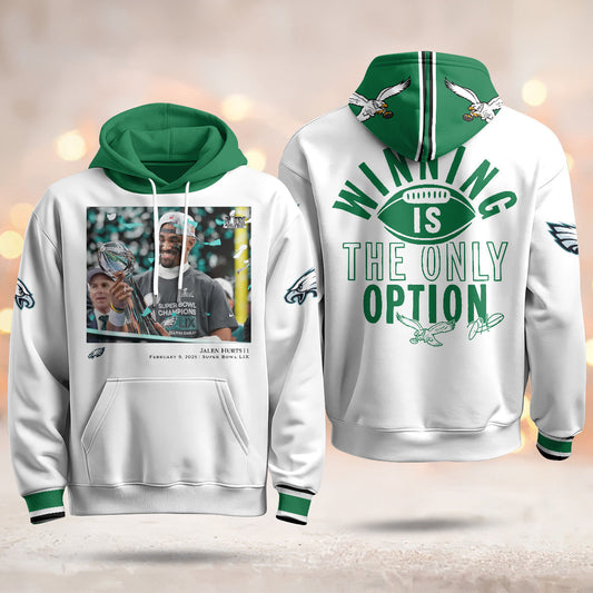PHI Super Bowl LIX Champions Limited Hoodie N3 - Printed