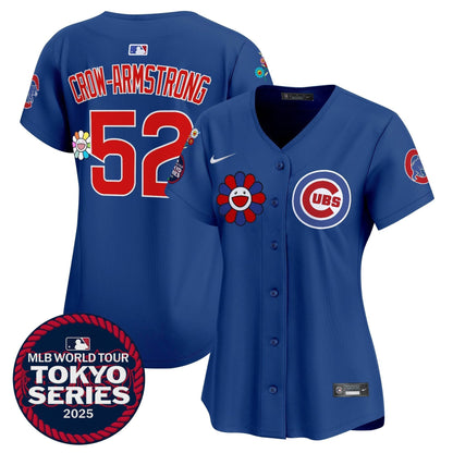 Women's Chicago Cubs Tokyo Series 2025 Vapor Premier Limited Jersey - All Stitched