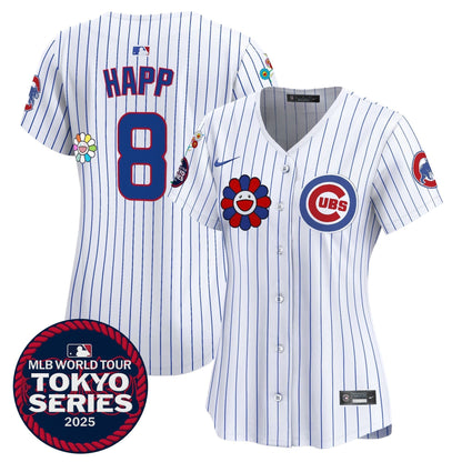 Women's Chicago Cubs Tokyo Series 2025 Vapor Premier Limited Jersey - All Stitched
