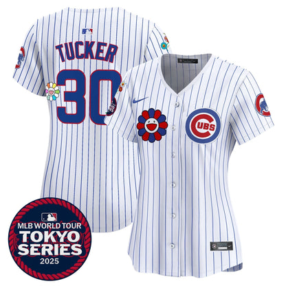 Women's Chicago Cubs Tokyo Series 2025 Vapor Premier Limited Jersey - Stitched
