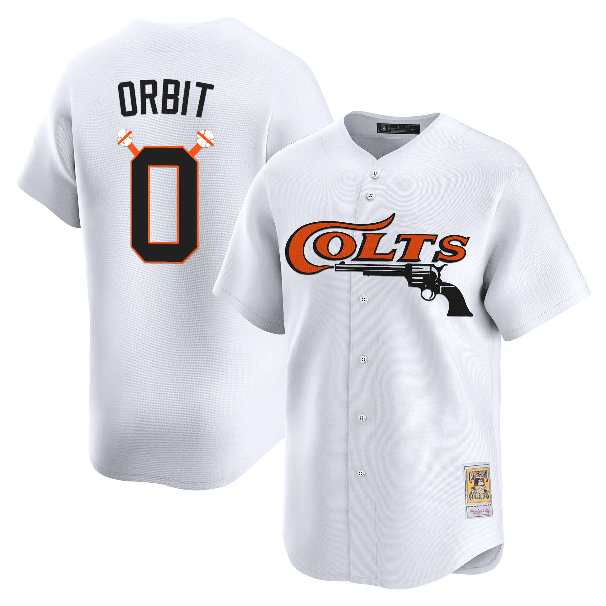 Men's Houston Astros Throwback Vapor Premier Limited Jersey - All Stitched