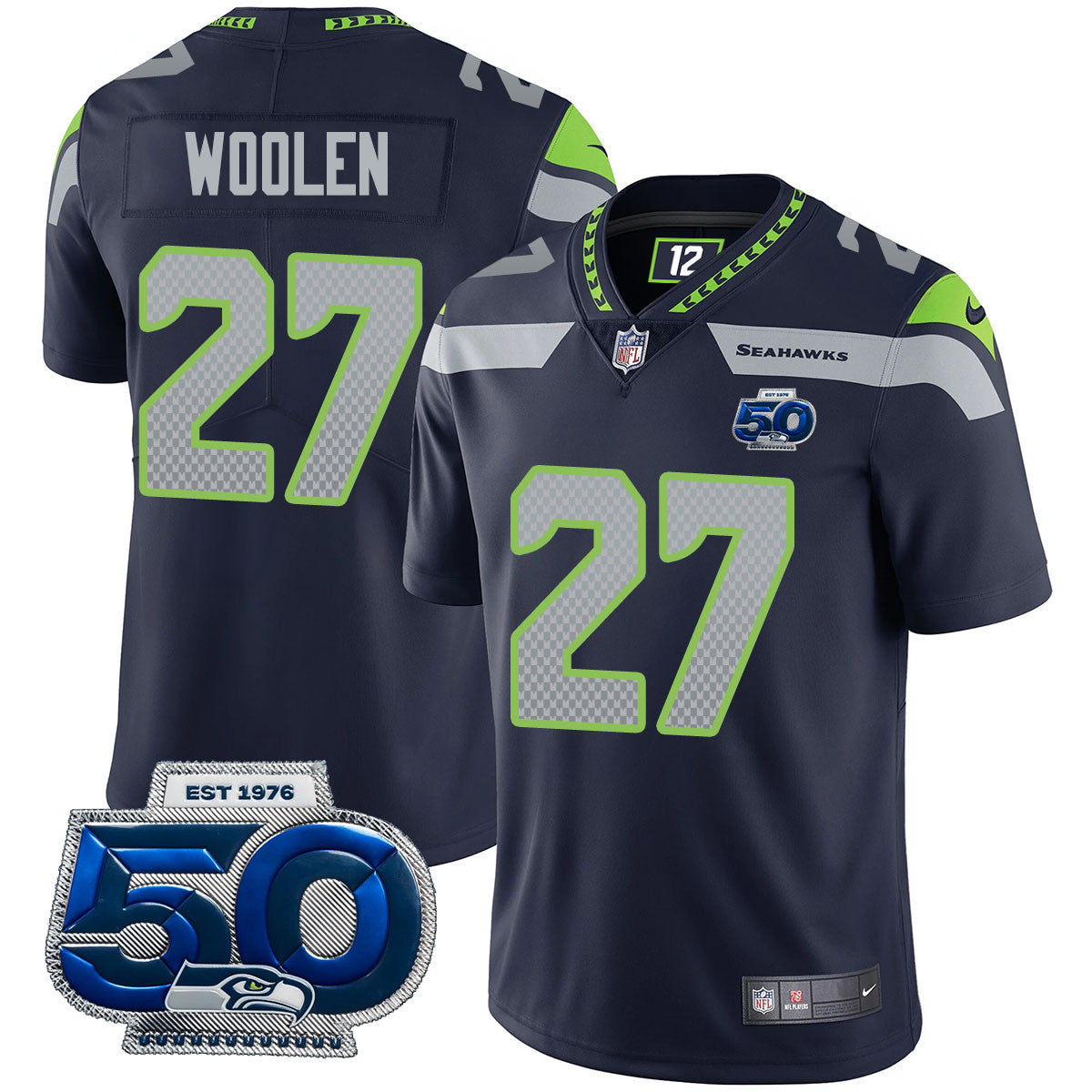 SEA 50th Season Vapor Limited Jersey - All Stitched