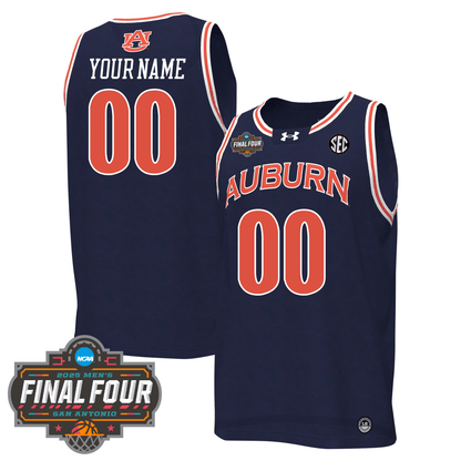 Auburn Tigers Men's Basketball 24/25 Jersey - Final Four Patch