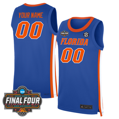 Florida Gators Men's Basketball 24/25 Jersey - Final Four Patch