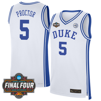 Duke Blue Devils Men's Basketball 24/25 Jersey - Final Four Patch