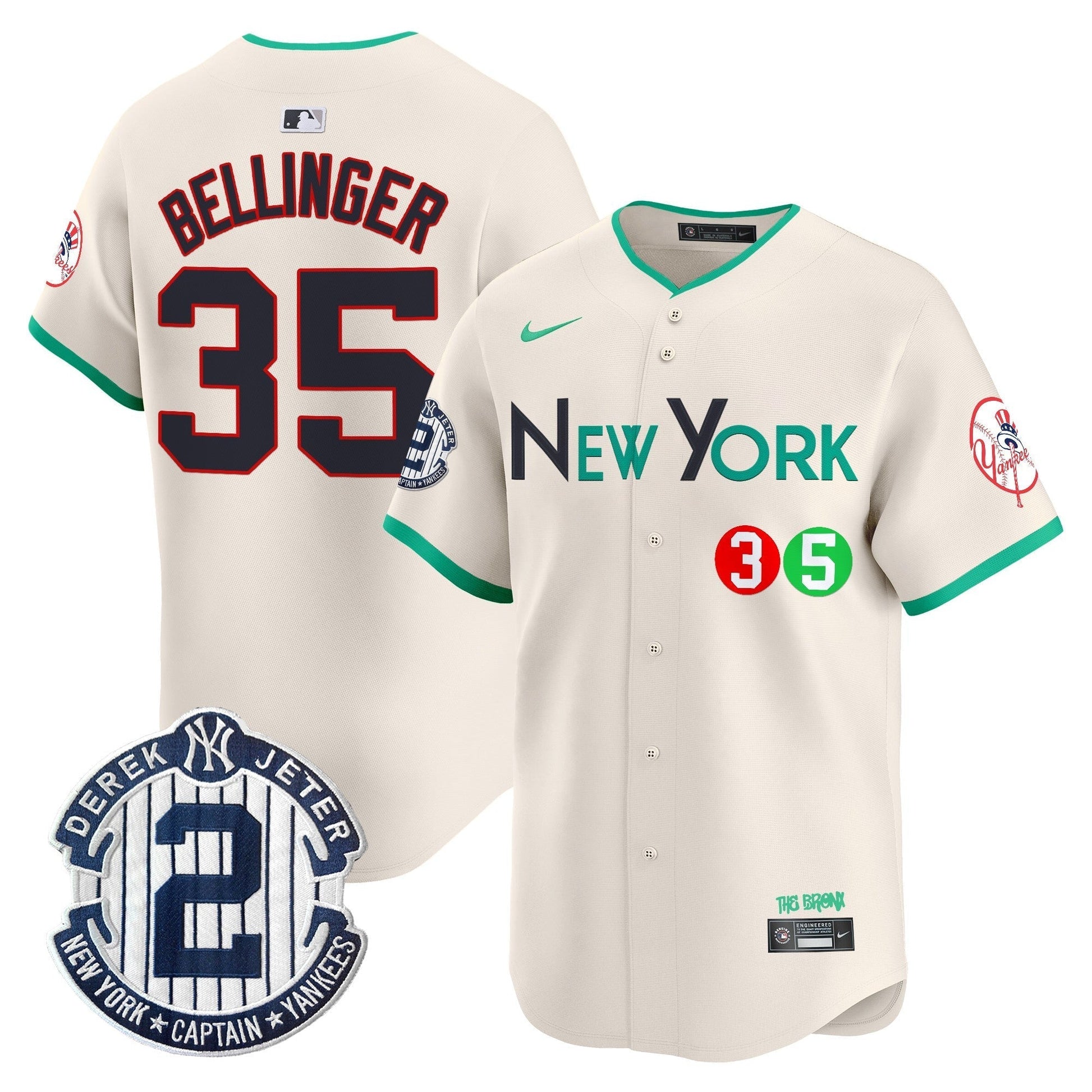 Men's New York Yankees City Connect Vapor Premier Limited Jersey - All Stitched