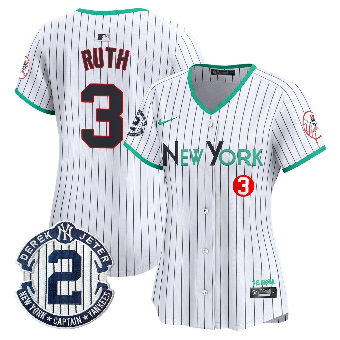 Women's New York Yankees City Connect Vapor Premier Limited Jersey - All Stitched