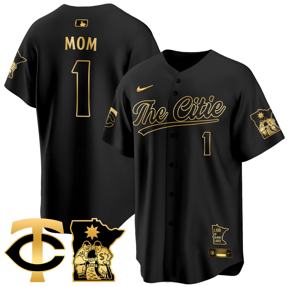 Men's Minnesota Twins City Connect Concept Jersey - All Stitched