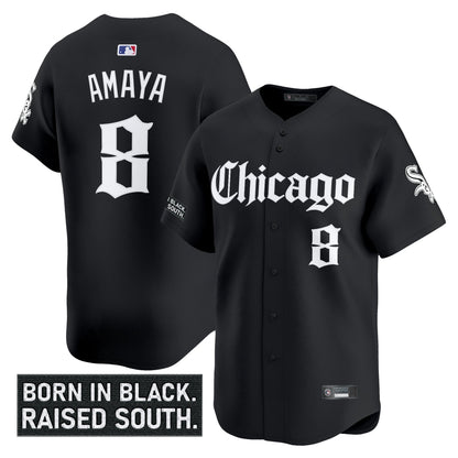 Men's Chicago White Sox 'Gothic South Side Edition' Vapor Premier Limited Jersey - All Stitched