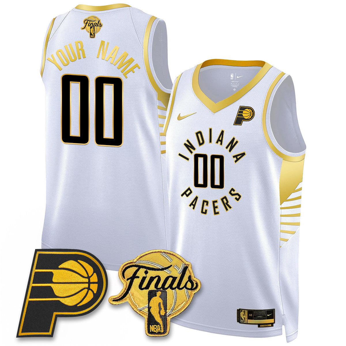 IND Swingman Jersey Final Patch - All Stitched