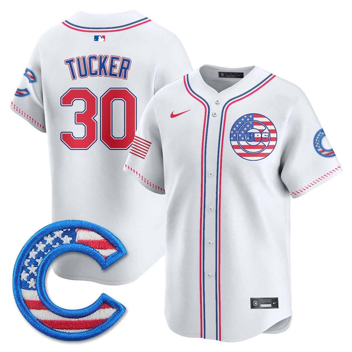 CHC 2025 Fourth of July Jersey - All Stitched