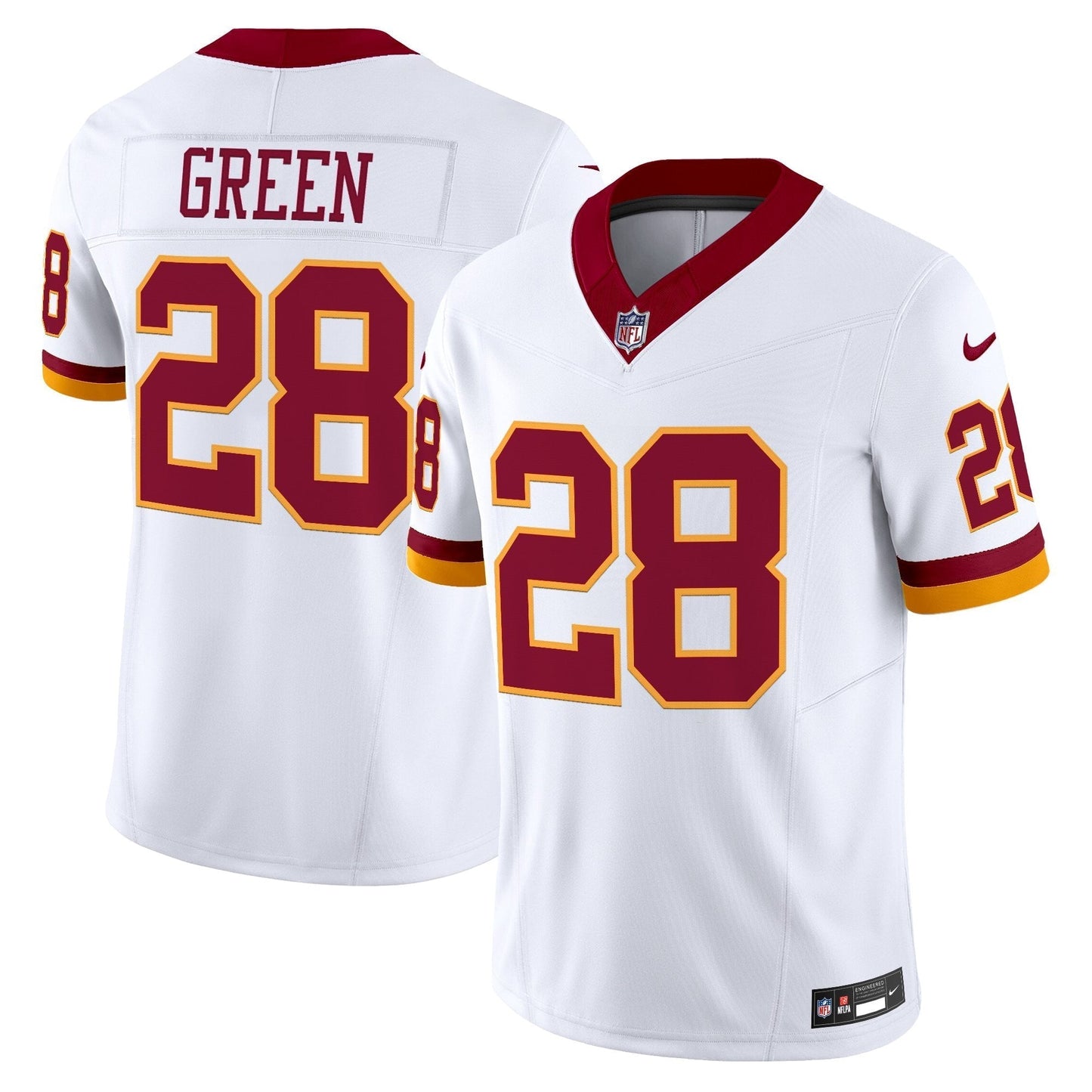 Washington Commanders Throwback Vapor Limited Jersey - All Stitched
