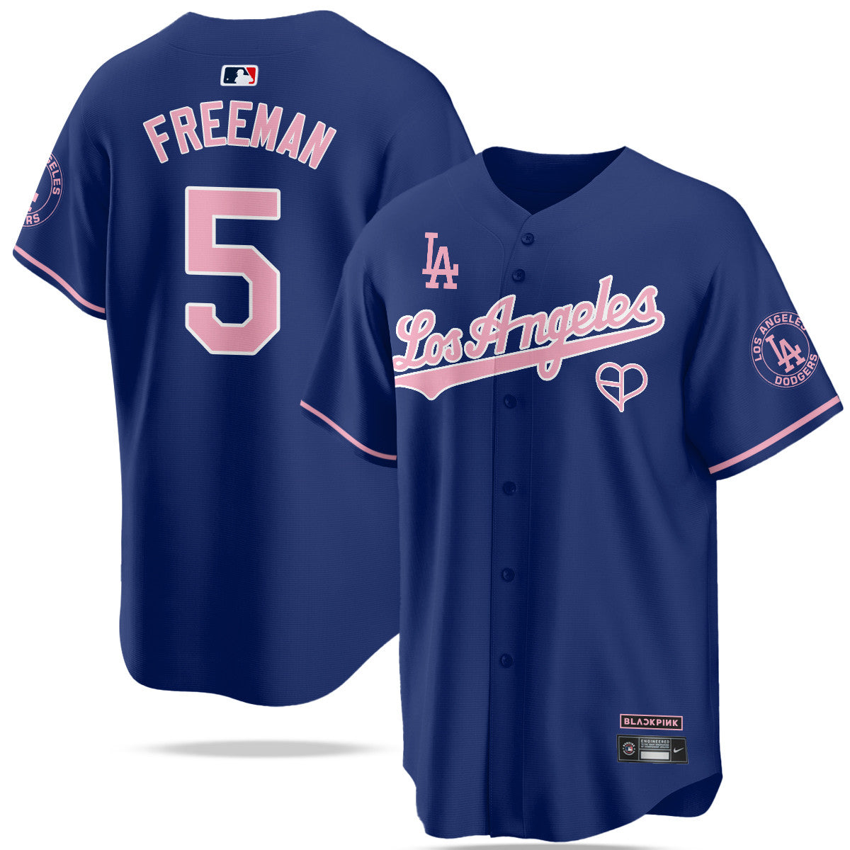 Men's Los Angeles Dodgers BLΛƆKPIИK 2025 Limited Jersey - All Stitched