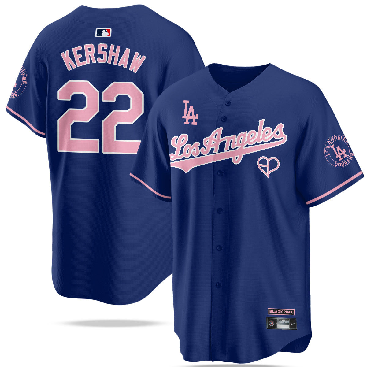 Men's Los Angeles Dodgers BLΛƆKPIИK 2025 Limited Jersey - All Stitched