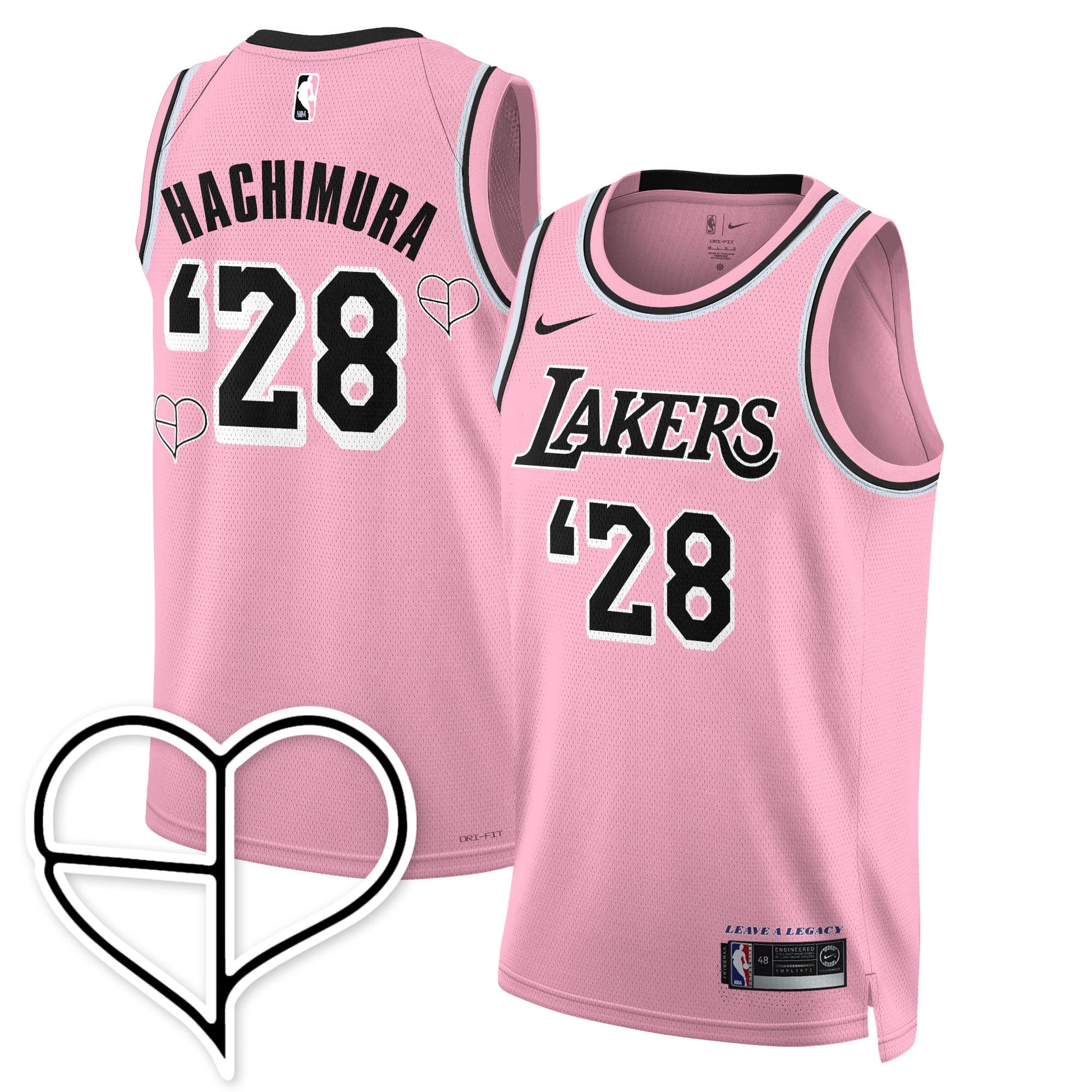 Men's Los Angeles Lakers BLΛƆKPIИK 2025 Limited Jersey - All Stitched