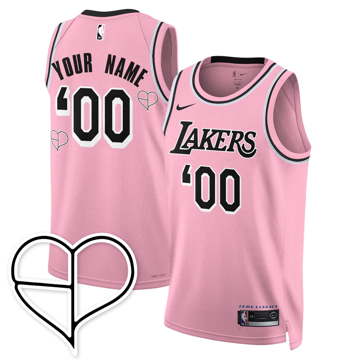 Men's Los Angeles Lakers BLΛƆKPIИK 2025 Limited Jersey - All Stitched