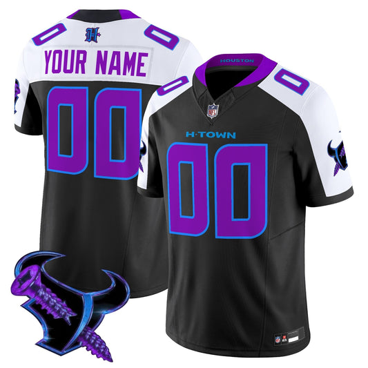 Houston Texans 2025 DJ Screw Vapor Limited Custom Jersey - All Stitched