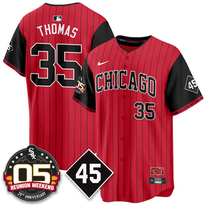 CWS Bobby Jenks 2025 Jersey - Reunion Weekend - All Stitched