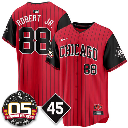 CWS Bobby Jenks 2025 Jersey - Reunion Weekend - All Stitched