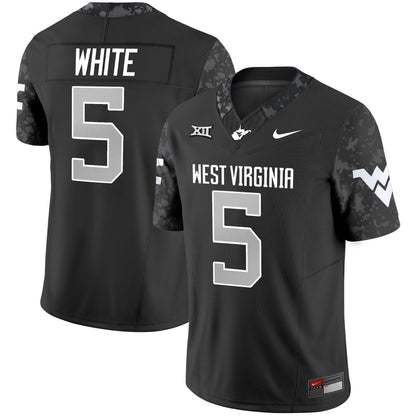 Men's West Virginia Mountaineers 2025 Coal Rush Vapor Limited Jersey - All Stitched