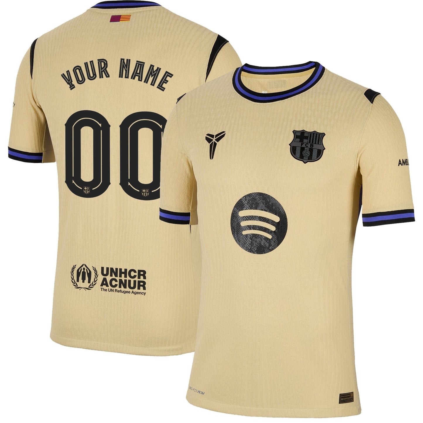 FC Barcelona x Kobe Bryant Edition 2025/26 Limited Custom Jersey
