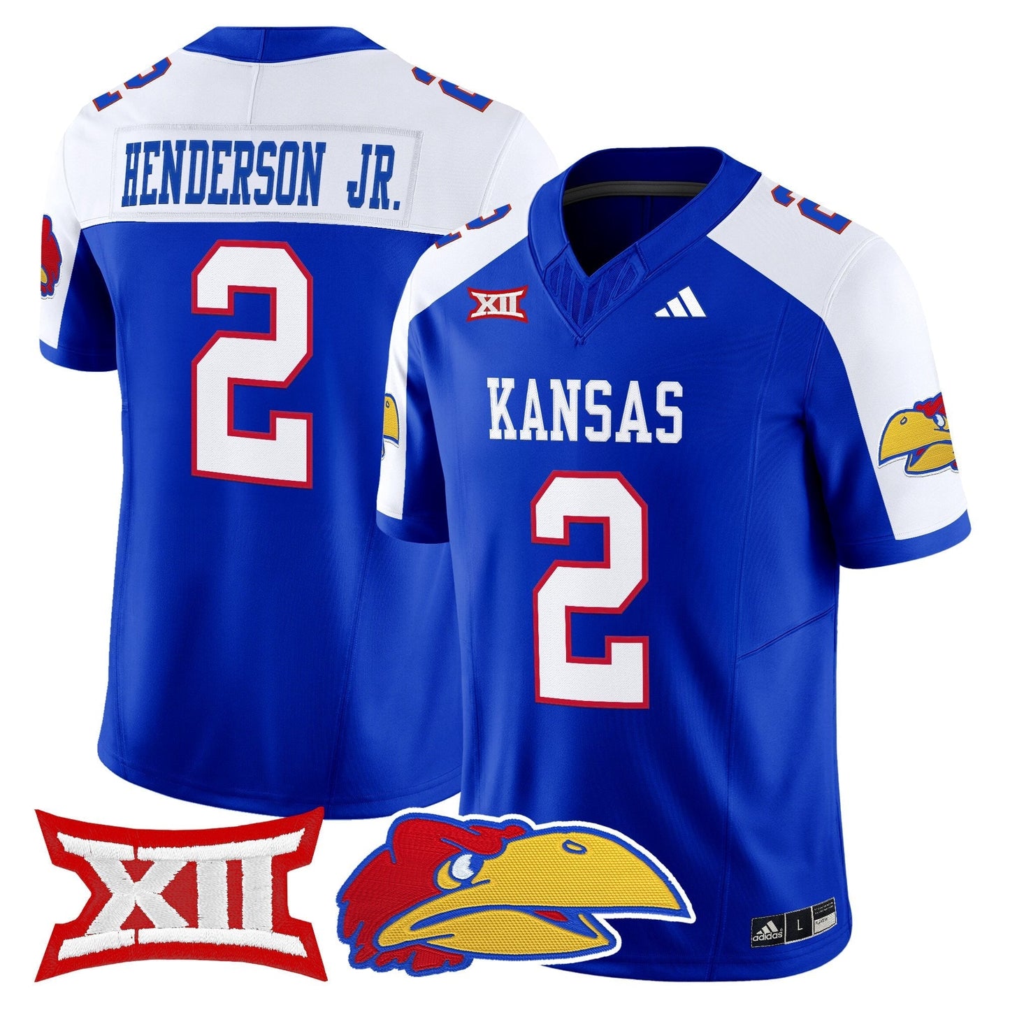 Men's Kansas Jayhawks 2025 Vapor Limited Jersey - All Stitched