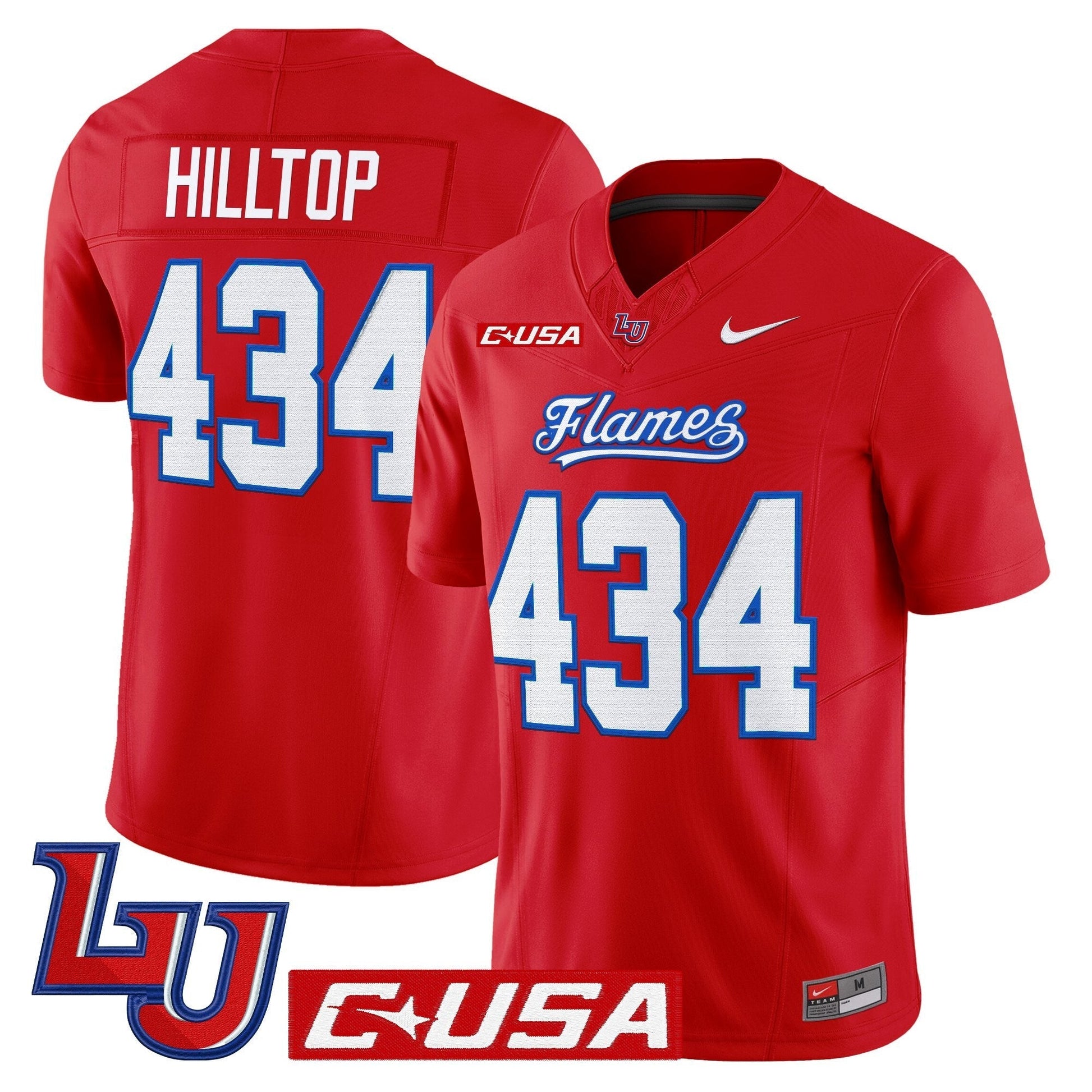 Men's Liberty Flames 2025 Vapor Limited Jersey - All Stitched