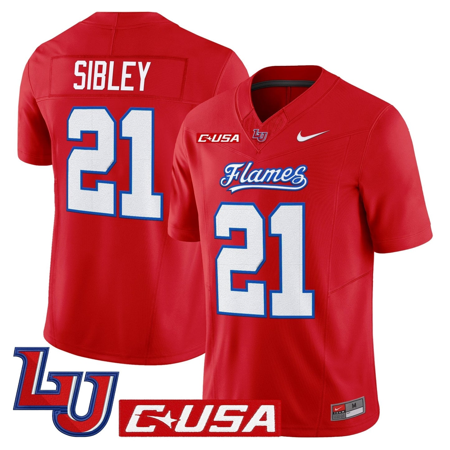 Men's Liberty Flames 2025 Vapor Limited Jersey - All Stitched
