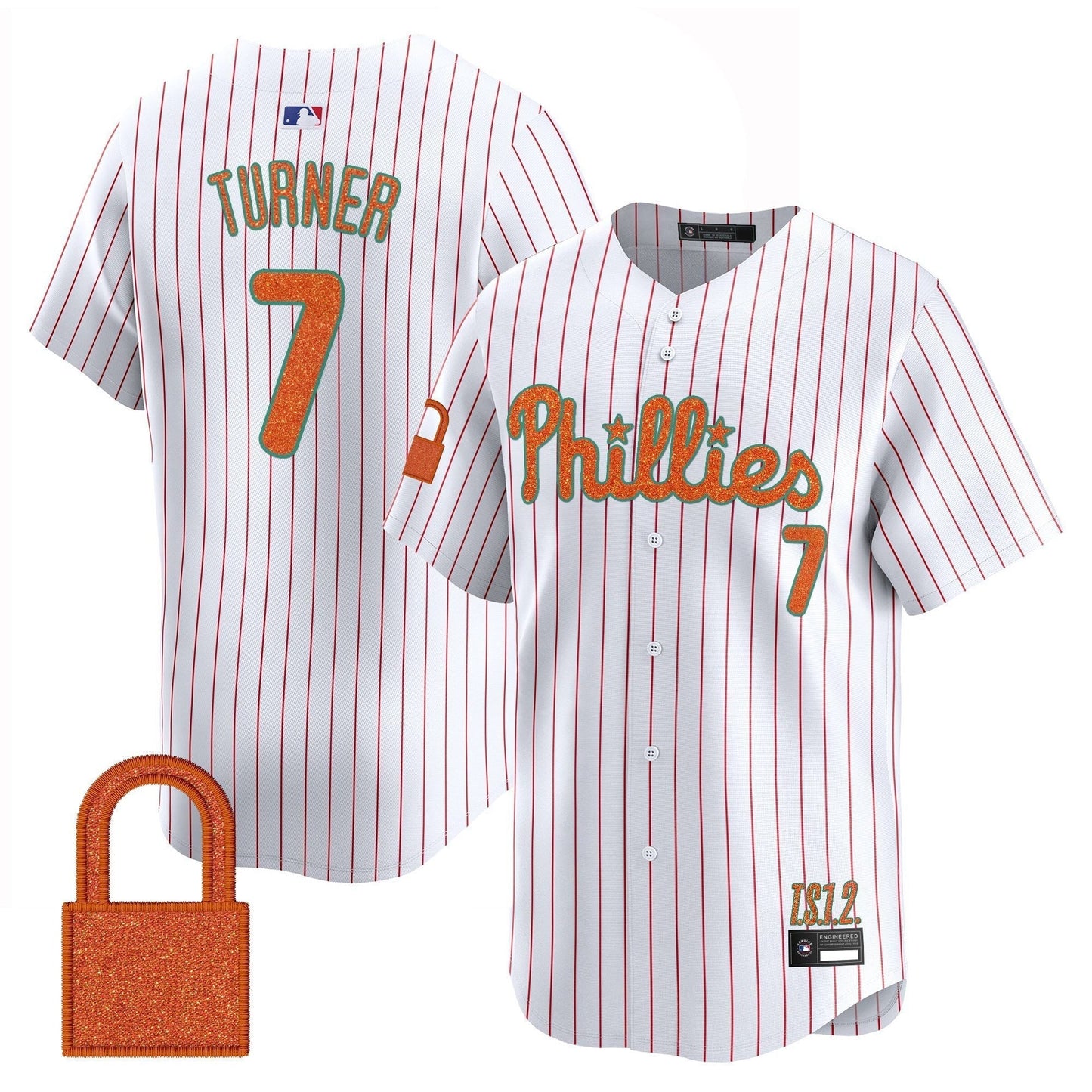 Men's Philadelphia Phillies 'Taylor Swift - TS12 - The Life of a Showgirl' Vapor Premier Limited Jersey - All Stitched