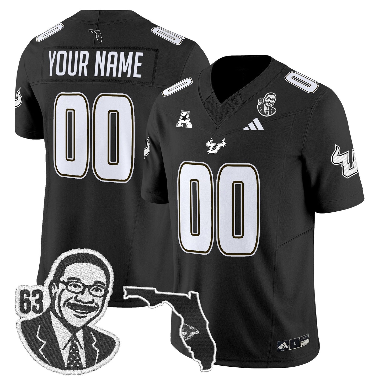 South Florida Bulls 'Lee Roy Selmon Legacy Edition' Vapor Limited Custom Jersey - All Stitched