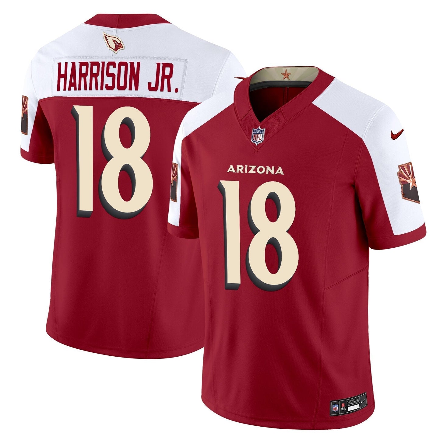 Men's Arizona Cardinals 2025 "Rivalries" Vapor Limited Jersey - All Stitched