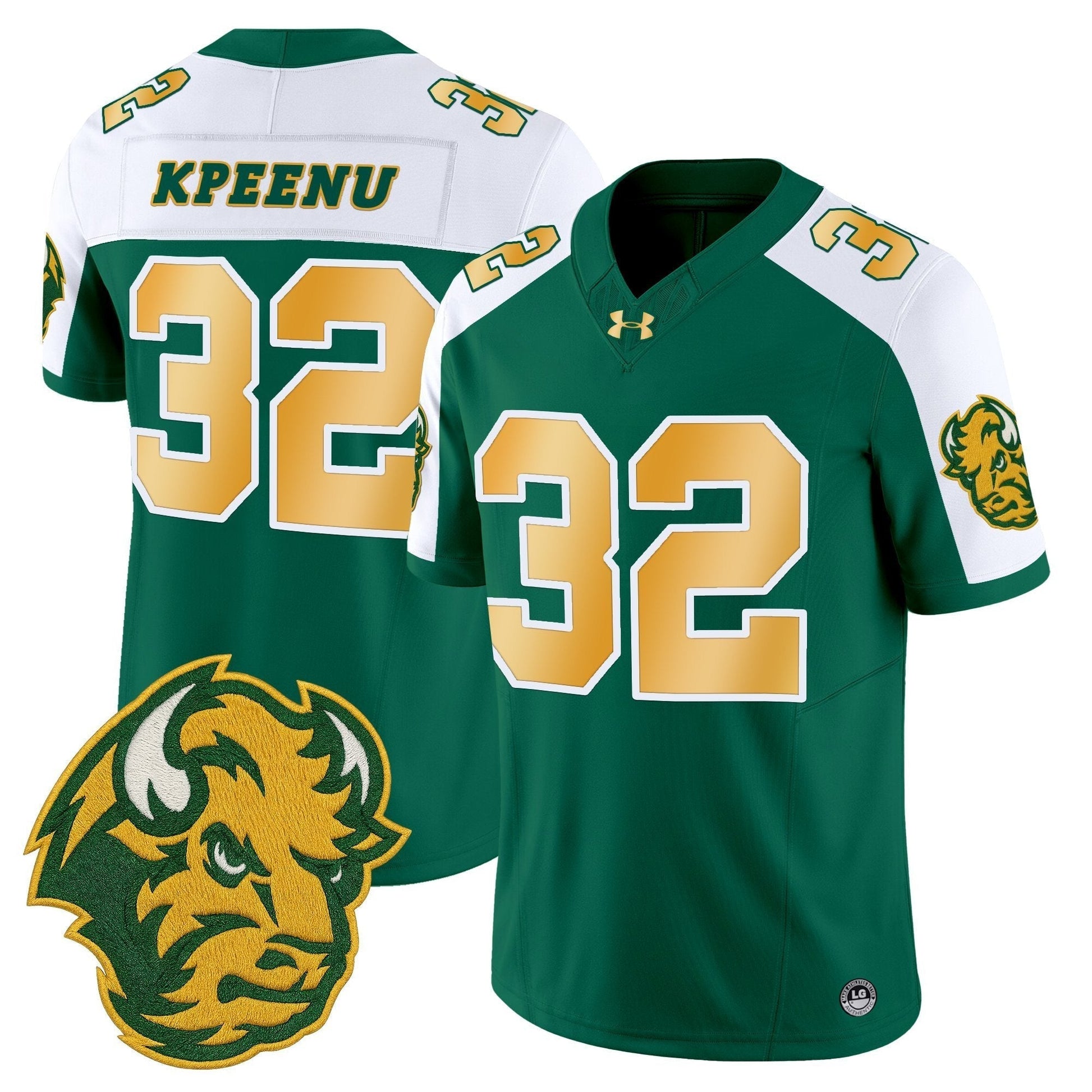 Men's North Dakota State Bison Vapor Limited Jersey - All Stitched