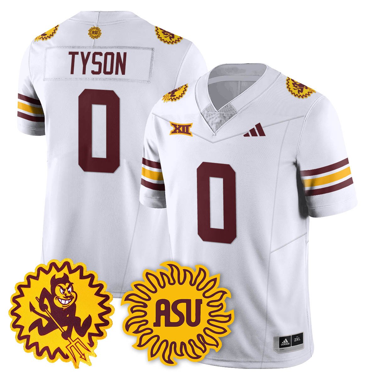 ASU 1975 Throwback Uniform - All Stitched