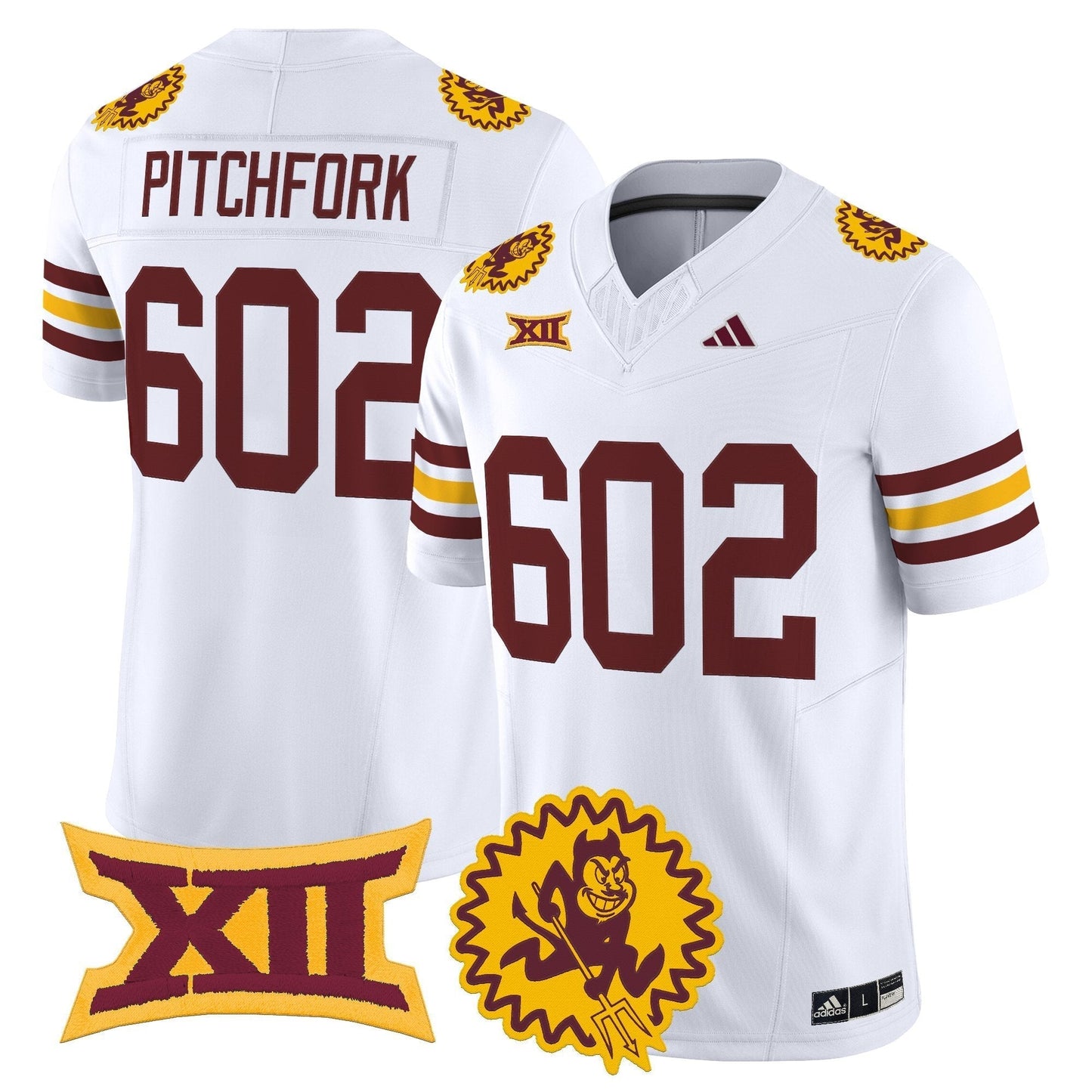Men's Arizona State Sun Devils 1975 Throwback Vapor Limited Jersey - All Stitched