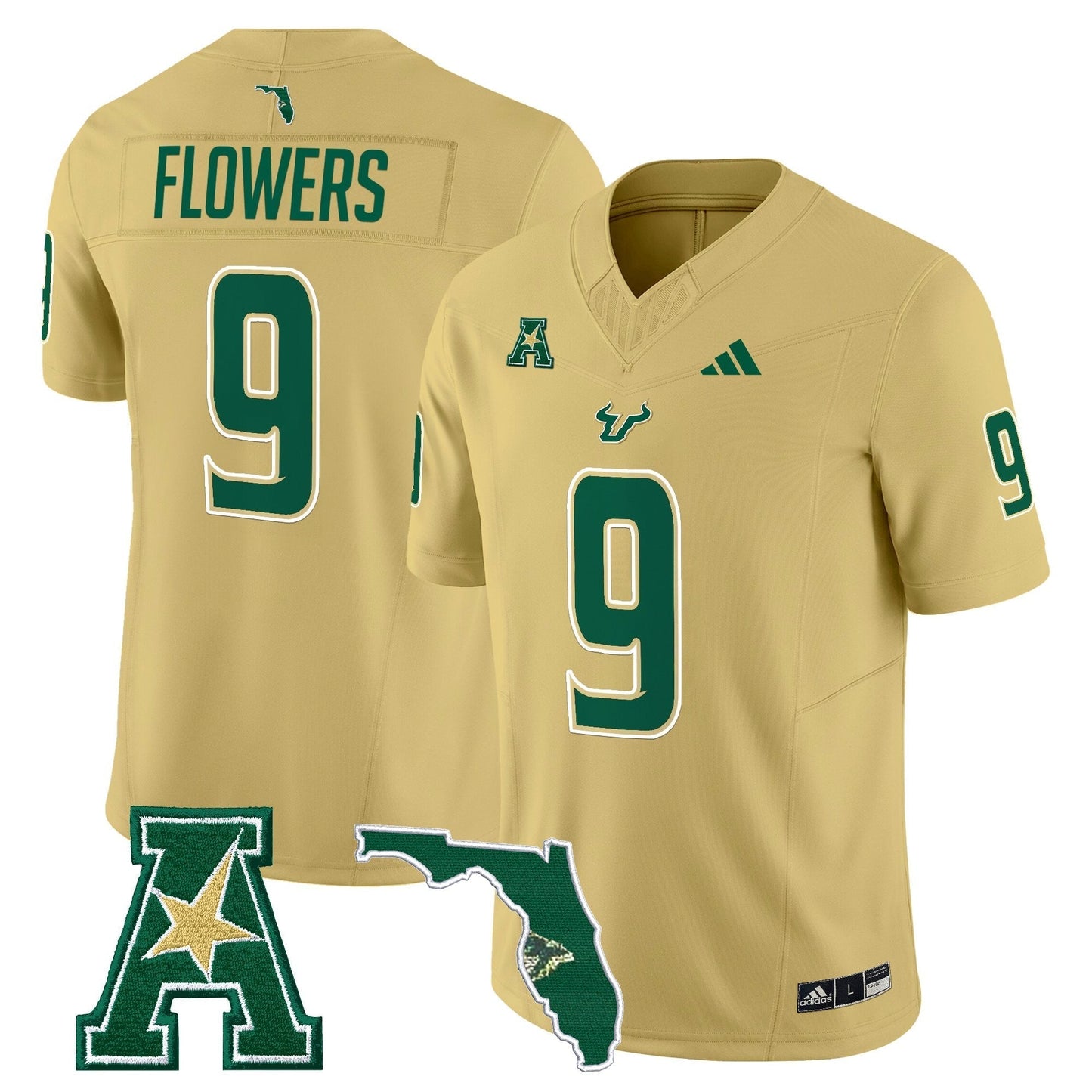 Men's South Florida Bulls 2025 Vapor Limited Jersey - All Stitched