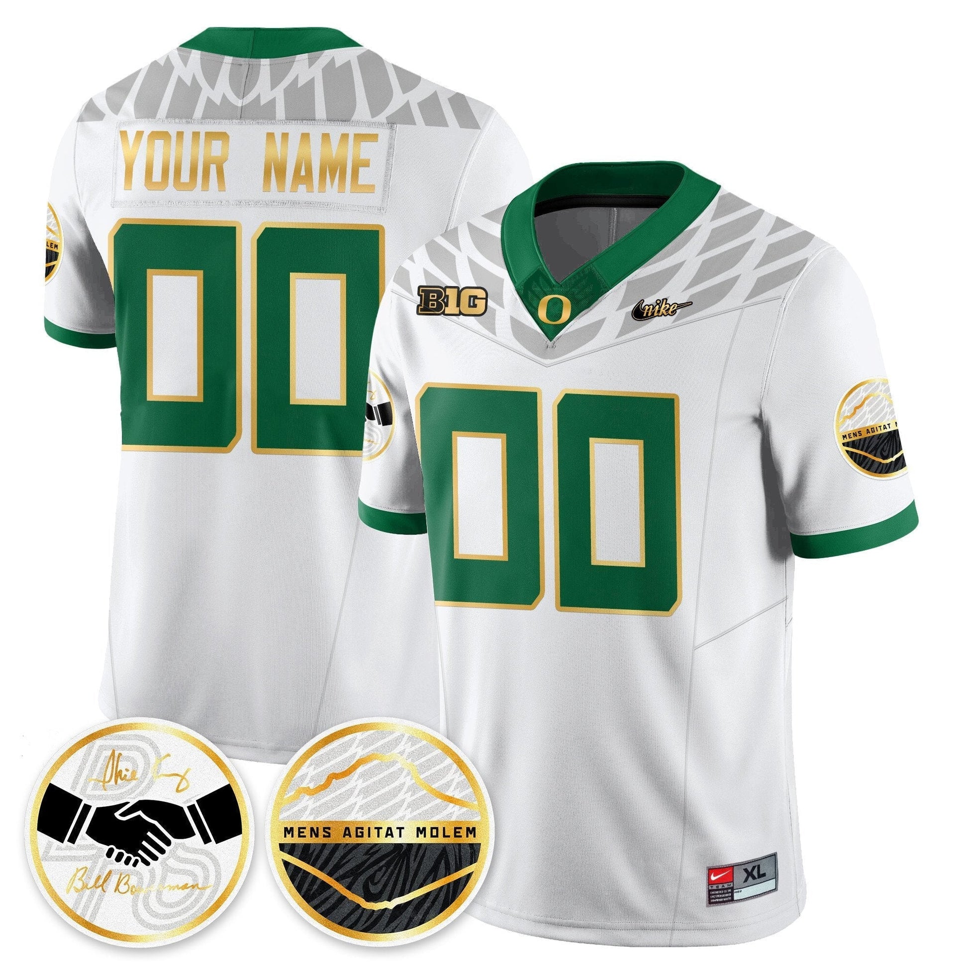 Oregon Ducks 2025 "Shoe Duck" Jersey - All Stitched