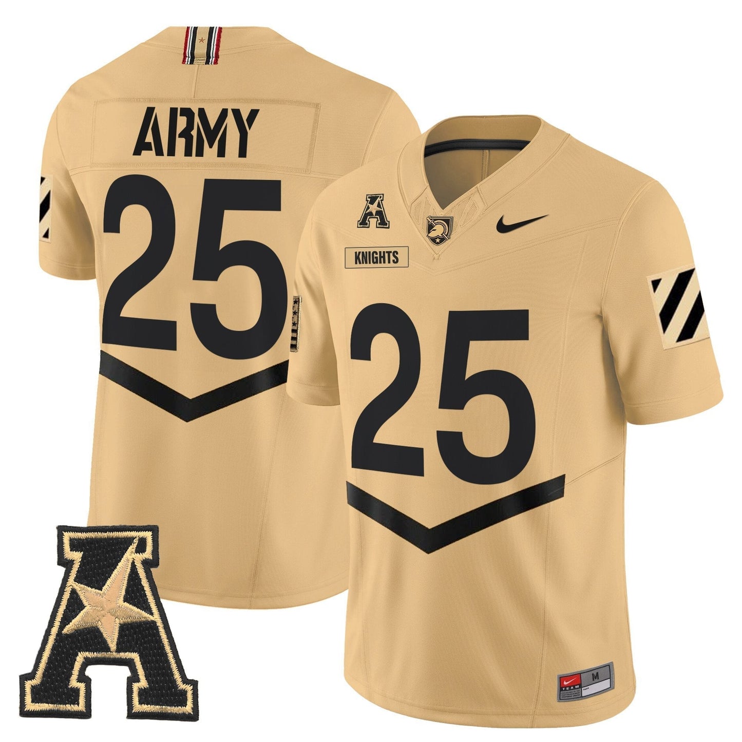 Men's Army Black Knights 2025 Vapor Limited Jersey - All Stitched