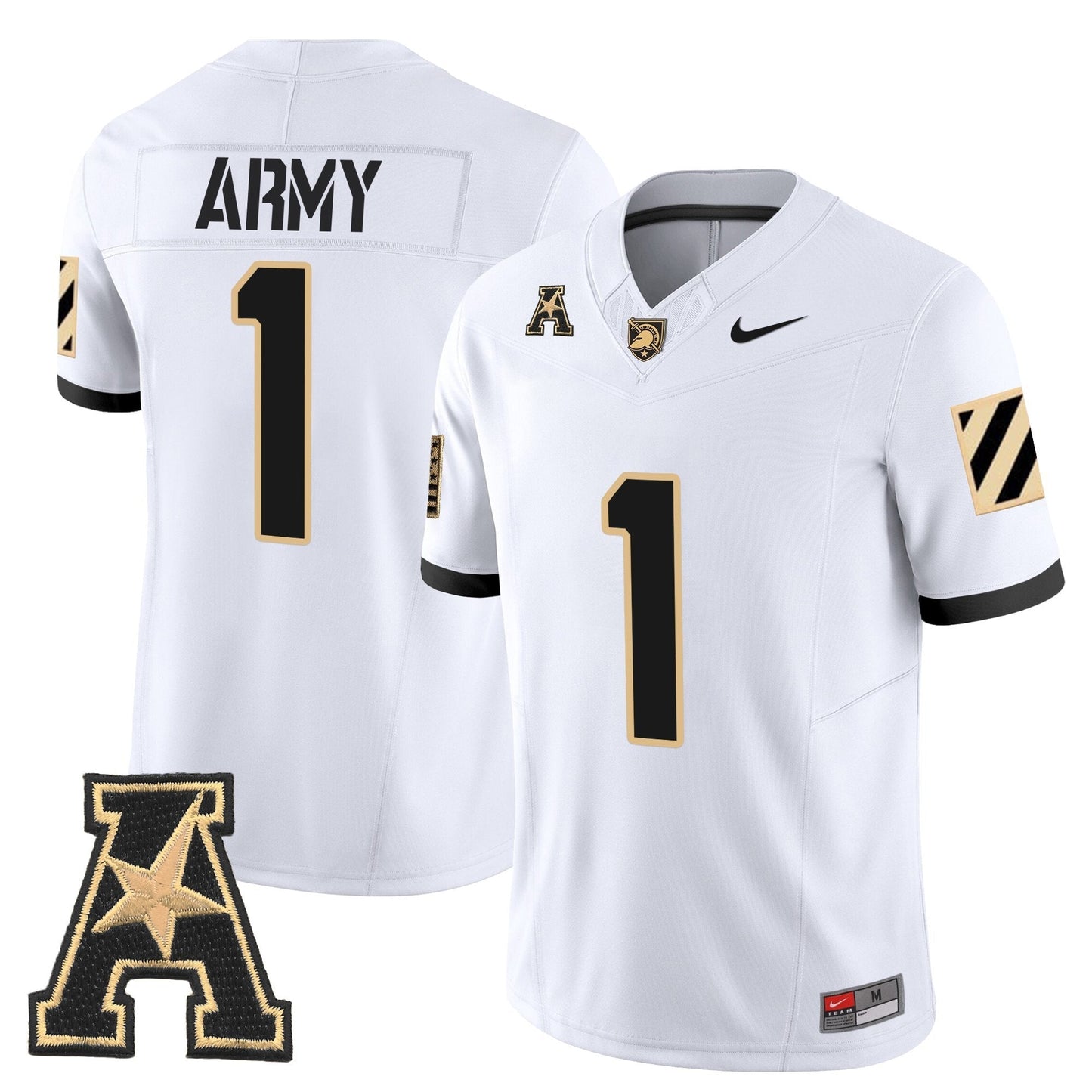 Men's Army Black Knights 2025 Vapor Limited Jersey - All Stitched