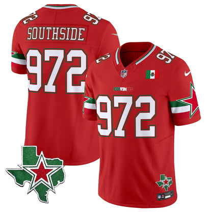 Men's Dallas Cowboys 2025 Mexico Vapor Limited Jersey - All Stitched