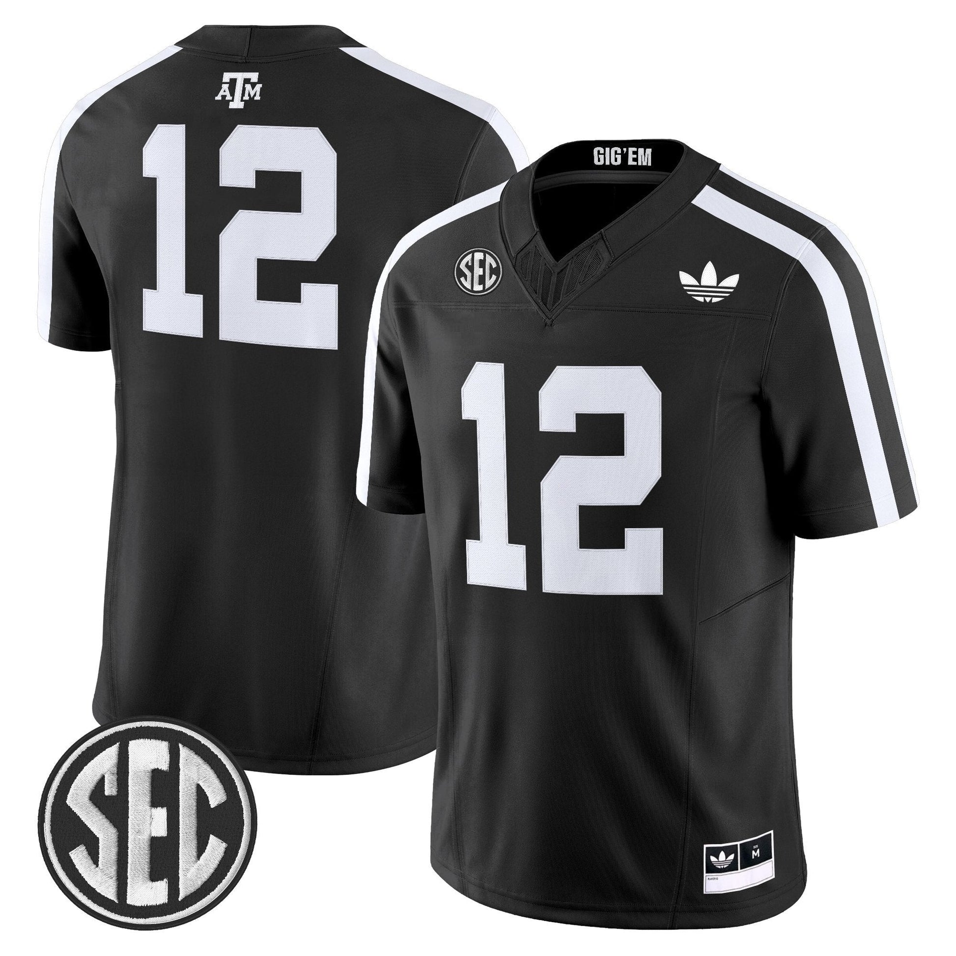 Men's Texas A&M Aggies 2025 Vapor Limited Jersey V2 - All Stitched