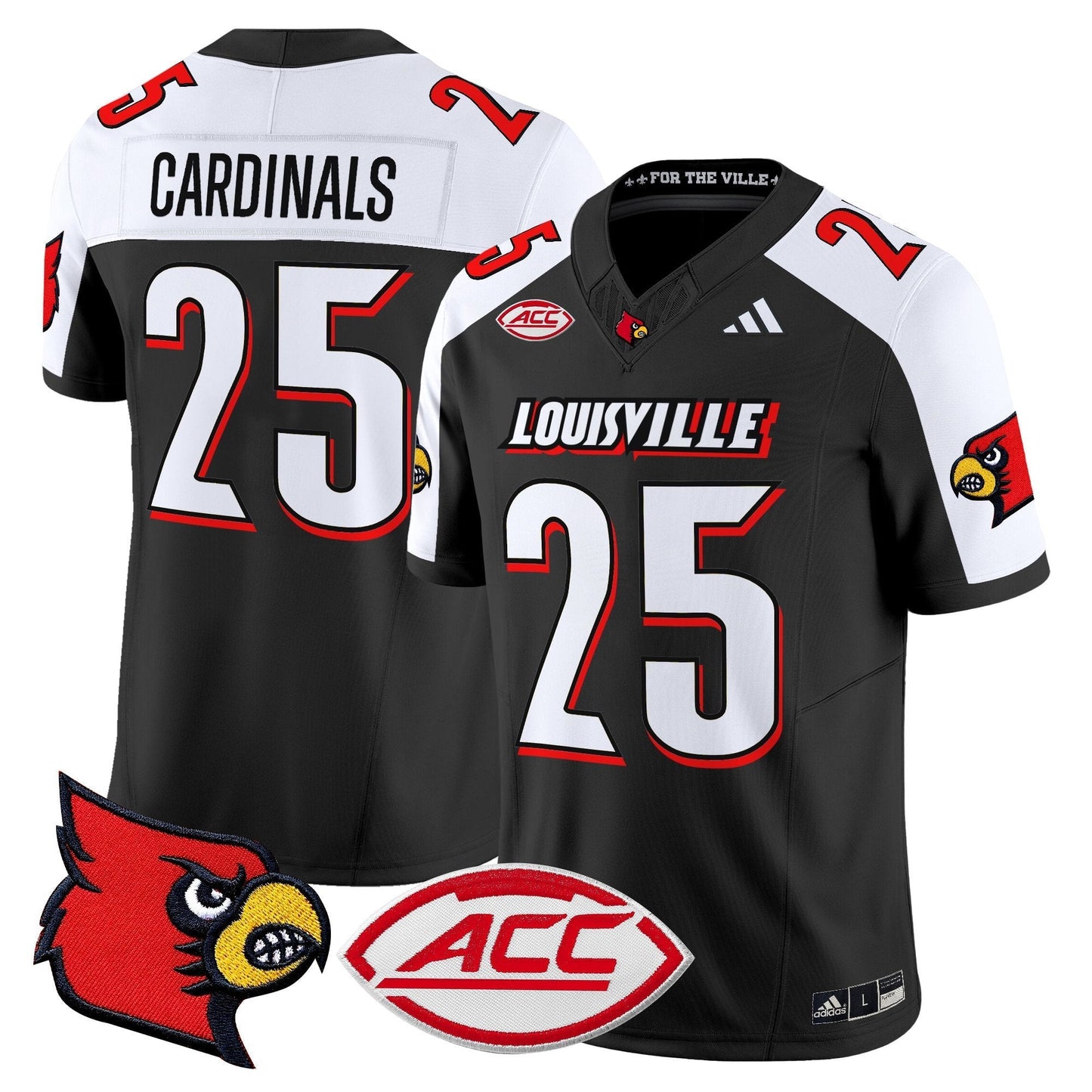 Men's Louisville Cardinals 2025 Vapor Limited Jersey - All Stitched