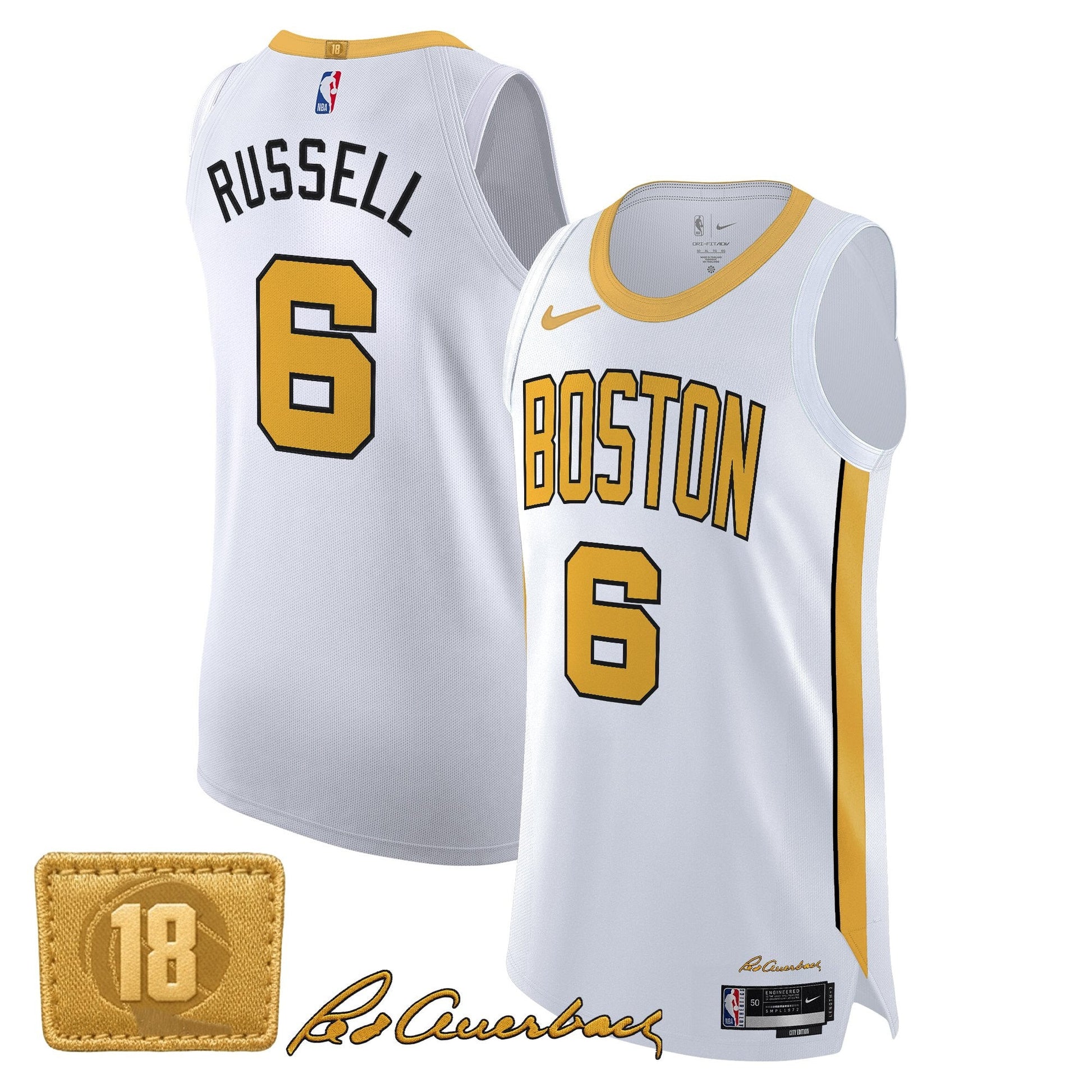 Boston Celtics 2025/26 City Edition Swingman Jersey - All Stitched