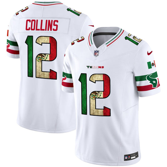 Men's Houston Texans 2025 Mexico Vapor Limited Jersey - All Stitched