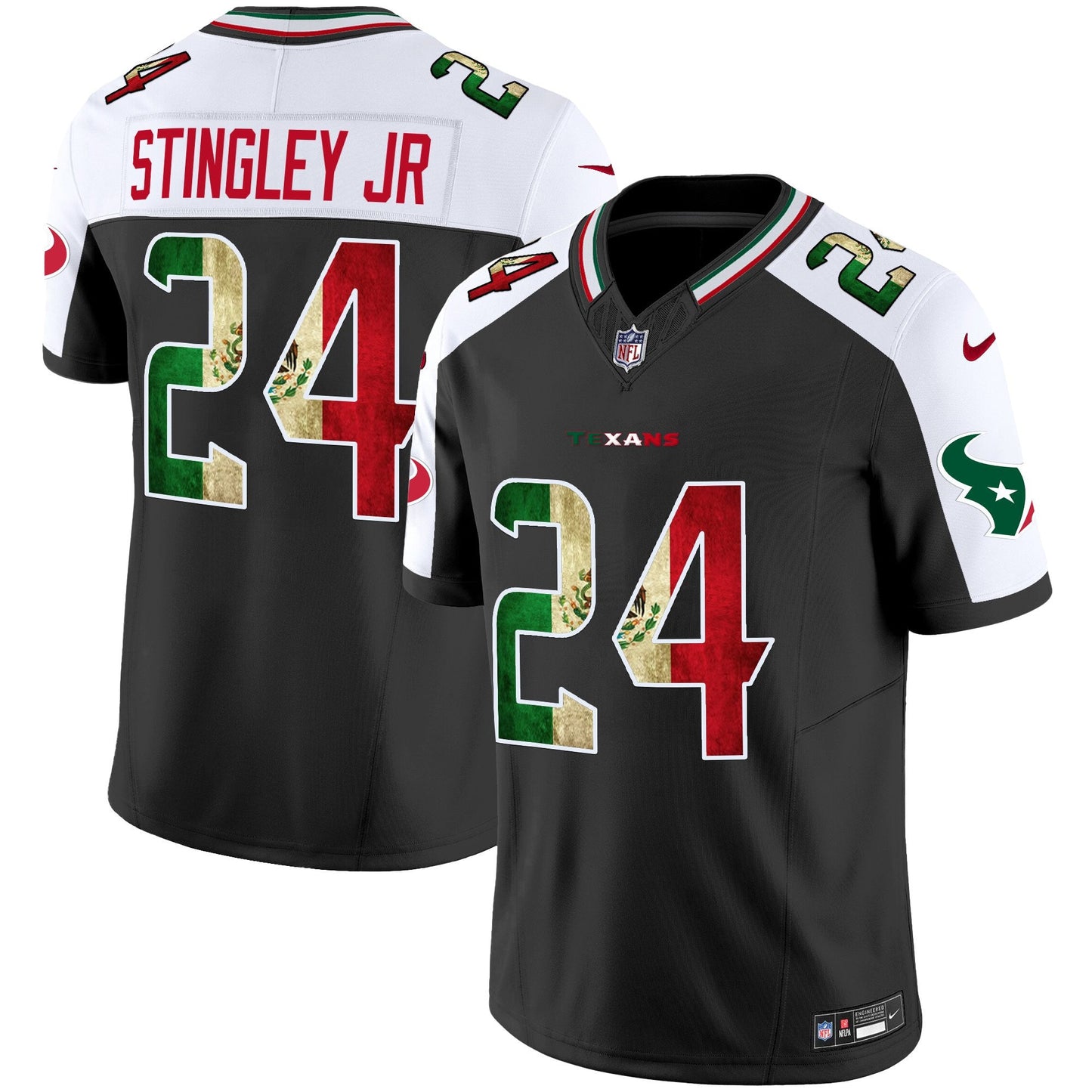 Men's Houston Texans 2025 Mexico Vapor Limited Jersey - All Stitched