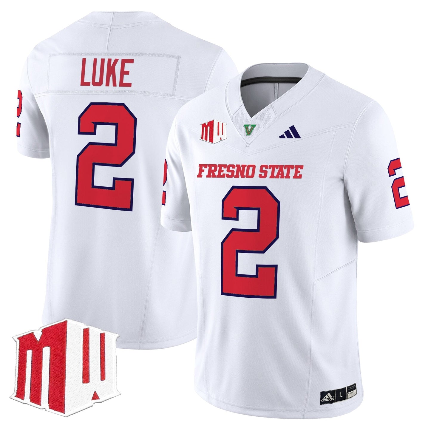 Men's Fresno State Bulldogs 2025 Vapor Limited Jersey - All Stitched