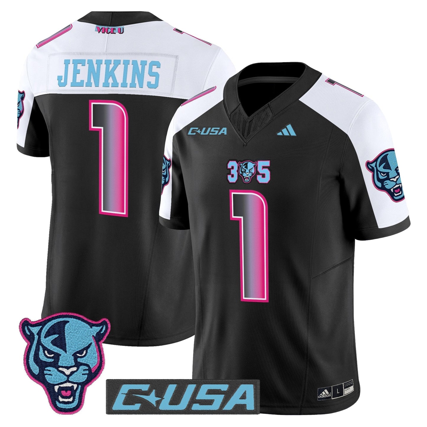 Men's Florida International Panthers 2025 Vapor Limited Jersey - All Stitched