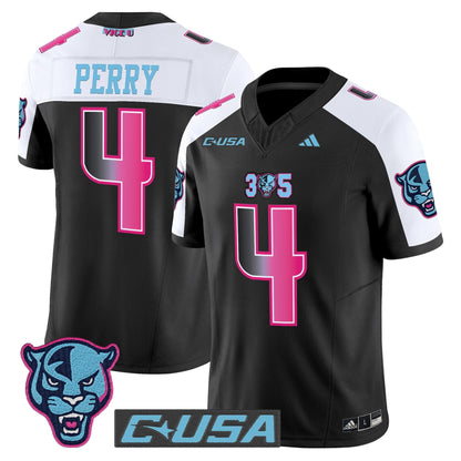 Men's Florida International Panthers 2025 Vapor Limited Jersey - All Stitched