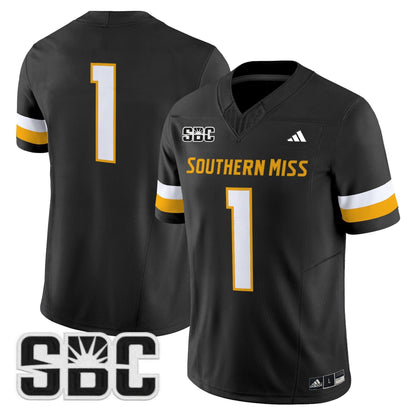 Men's Southern Miss Golden Eagles 2025 Vapor Limited Jersey - All Stitched